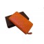 Bottega Veneta Intrecciato Nappa Zip Around Wallet 17004 Light Orange BV532Ul96