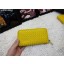 Bottega Veneta Intrecciato Nappa Zip Around Wallet BV5808 Yellow BV48lV14