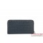 Bottega Veneta Intrecciato Nappa Zippy Wallet 115709-1 Blue BV790ro99