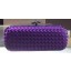 Bottega Veneta STRETCH Knot Sheepskin Leather Clutch BV8651 Violet BV853Yf79