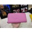 Fashion Bottega Veneta Intrecciato Nappa Zip Around Wallet BV5808 Pink BV501ur96