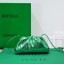 Imitation Best Bottega Veneta Mini intrecciato leather clutch with strap 585852 Parakeet BV183NP24