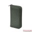 Imitation Bottega Veneta 114076 V4651 3023 Intrecciato VN Zip Around Wallet Black Forest BV969sd97