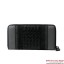 Imitation Bottega Veneta Edoardo Ebano Zip Around Wallet BV5025 Gray BV683Nj42