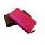 Imitation Bottega Veneta Intrecciato Nappa Zip Around Wallet 17004 Peach BV1052hc46