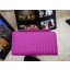 Imitation Bottega Veneta Intrecciato Nappa Zip Around Wallet BV5800 Rose BV801Mq48