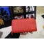 Imitation Bottega Veneta Intrecciato Nappa Zip Around Wallet BV5808 Orange BV380zN91