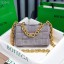 Replica Bottega Veneta PADDED CASSETTE Velvet BAG 591971 Gray BV28ls37