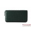 Replica Top Bottega Veneta Intrecciato Nappa Zippy Wallet BV1571 Green BV1197di41