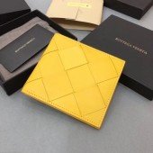 AAAAA Bottega Veneta BI-FOLD WALLET 649603 yellow BV130aM93
