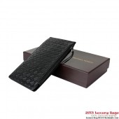 Bottega Veneta Intrecciato Light Calf Card Case BV188 Black BV103nV16