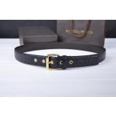 Bottega Veneta Intrecciato Nappa Belt 274483 Black BV796xh67
