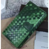 Bottega Veneta Intrecciato Nappa Continental Wallet BV1821 Green BV511wh86