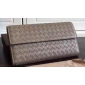 Bottega Veneta Intrecciato Nappa Tri-Flod Wallet BV150507 Khaki BV1130AL24