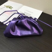 Bottega Veneta Nappa lambskin soft wide large Shoulder Bag 585852 purple BV626aC46