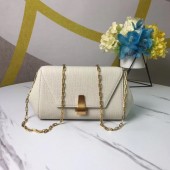 Bottega Veneta Original Leather Mini Chain Bag BV6700 white BV1106OZ92