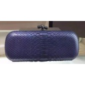 Bottega Veneta Snake Leather Knot Clutch 8651K BV04BR87
