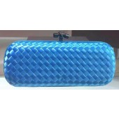 Bottega Veneta STRETCH Knot Sheepskin Leather Clutch BV8651 Light Blue BV474DS71
