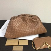 Bottega Veneta Weave Clutch bag 585853 brown BV423Uf65