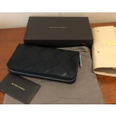 Bottega Veneta ZIP-AROUND WALLET 114076 black BV116DI37