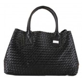 Copy 1:1 Bottega Veneta Cabat Medium Tote Bags BV5211 Black BV741xD64