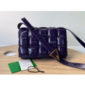 Designer Bottega Veneta PADDED CASSETTE 591970 purple BV1258eL18