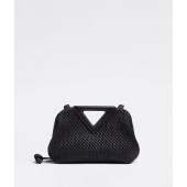 Designer Fake Bottega Veneta POINT 661986 Black BV523MO79