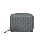 Fashion Bottega Veneta Intrecciato Nappa Mini Wallet 5818 RoyalBlue BV929Of26