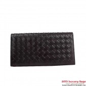 High Quality Bottega Veneta BV313 Intrecciato Nappa Wallet Brown BV494xJ94