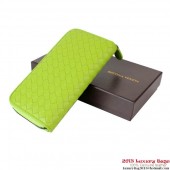 High Quality Bottega Veneta Intrecciato Nappa Continental Wallet BV1008 Green BV1176xJ94