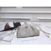 Hot Replica Bottega Veneta Original Leather clutch 59877 white BV1023wR89