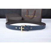 Imitation Bottega Veneta Intrecciato Nappa Belt 274483 RoyalBlue BV959SU58