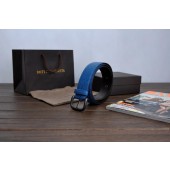 Imitation Bottega Veneta Intrecciato Nappa Belt 274484 BLue BV277SU58