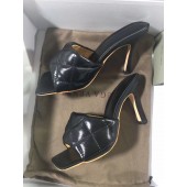 Imitation Bottega Veneta Shoes BV32657 Patent Black BV649Za30