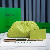 Knockoff AAAAA Bottega Veneta POUCH 576175 Light Green BV288Jc39