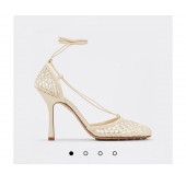 Knockoff Bottega Veneta Shoes BV27701 White BV508yN38