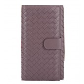 Replica Bottega Veneta Intrecciato Nappa Continental Wallet BV182 Purple BV1066Kg43