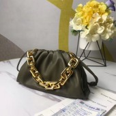 Replica Top Bottega Veneta THE MINI CHAIN POUCH 620229 MUSTARD BV383of41