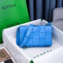 Bottega Veneta BORSA CASSETTE 578004 blue BV141tp20
