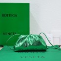 Imitation Best Bottega Veneta Mini intrecciato leather clutch with strap 585852 Parakeet BV183NP24