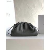 Bottega Veneta THE MINI POUCH 585852 dark grey BV694JF45