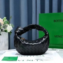 Best Bottega Veneta MINI JODIE 651876 black BV85jI34