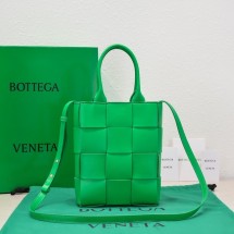 Bottega Veneta Mini Cassette Tote Bag 709341 Green BV1133JD28