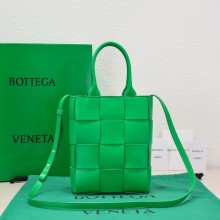 Bottega Veneta Mini Cassette Tote Bag 709341 Green BV1133JD28