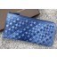 Bottega Veneta Intrecciato Leather Clutch BV144077 Blue BV839PE71