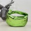 Imitation Bottega Veneta Mini intrecciato patent leather top handle bag JODIE 651876V Glittering green BV662uq94