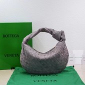 Bottega Veneta Mini intrecciato suede top handle bag 651877V1 THUNDER BV364hl54