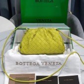 Fake Bottega Veneta MINI POUCH 585852 Lemon BV769Sq37