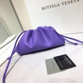 Top Bottega Veneta Nappa lambskin soft Shoulder Bag 98057 purple BV912tM58